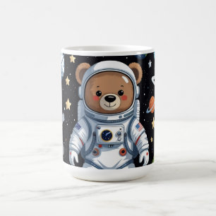 Taza De Café Astronauta Teddy Corta Espacio