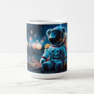 Taza De Café Astronauta Teddy estrellado