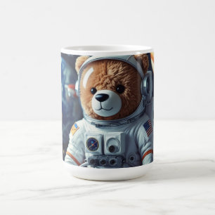 Taza De Café Astronauta Teddy Viaje Cósmico