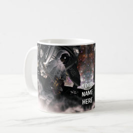Taza De Café Astronauta tocando guitarra. Personalizado