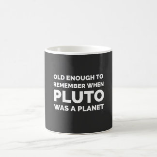 Taza De Café Astronomía Divertida Recuerda Plutón