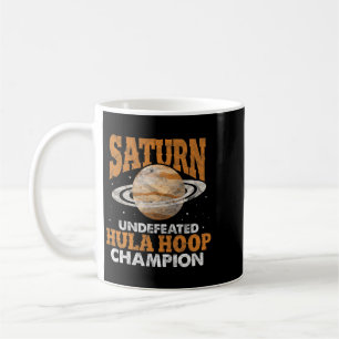 Taza De Café Astronomía Enamorada Saturno Invencible Hula Hoop,