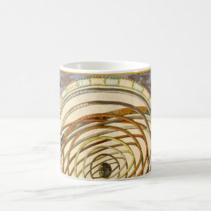 Taza De Café Astronomía Vintage Planetas de Órbita, Andreas Cel