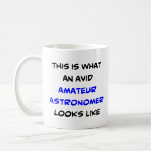 Taza De Café astrónomo aficionado