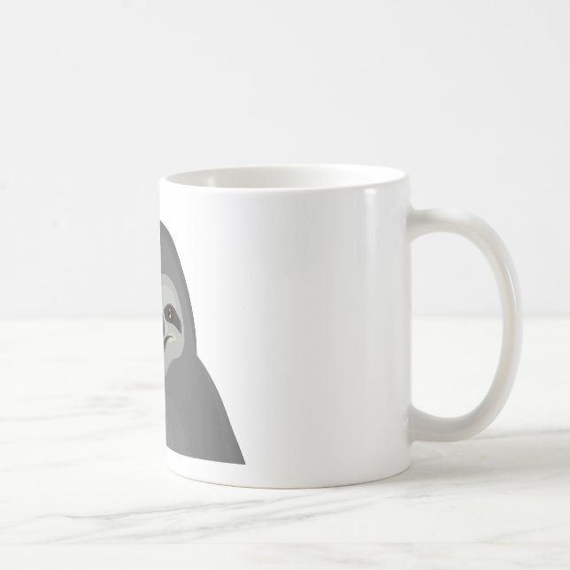 Taza De Café Astuto la pereza (Derecha)