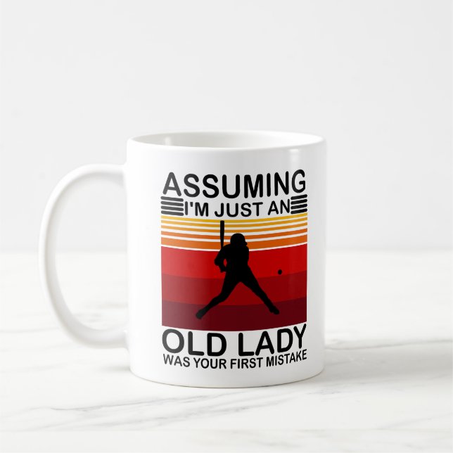 Taza De Café Asumiendo que soy una anciana fue tu primera. (Izquierda)