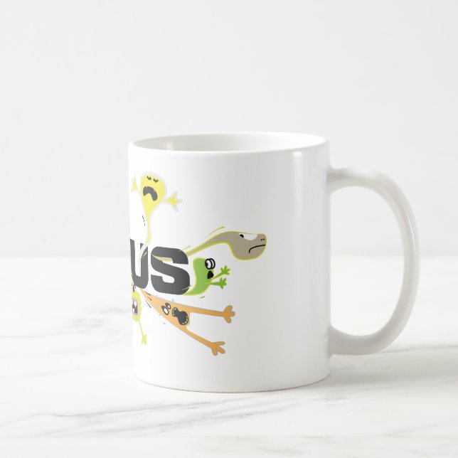 Taza De Café Asustado Jesús (Derecha)