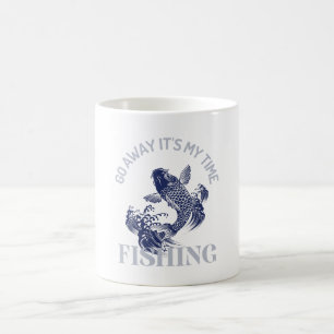 Taza De Café Atado en café y pesca - Mug perfecto para el ángul