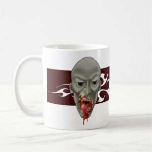 Taza De Café Ataque a Ghoulish Zombie