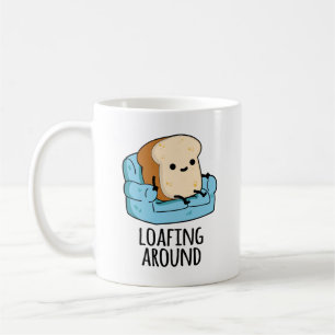 Taza De Café Ataque alrededor de divertida bolla de pan