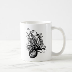 Taza De Café Ataque de Kraken