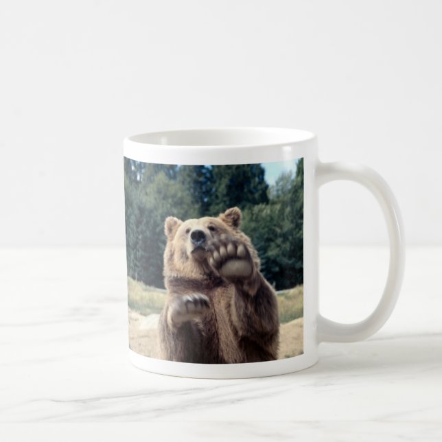Taza De Café ¡Ataque del oso! (Derecha)