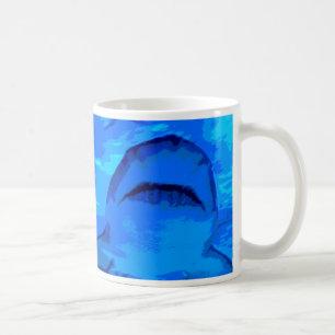 Taza De Café Ataque del tiburón
