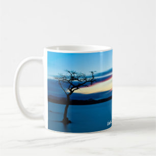Taza De Café Atardecer azul sobre Loch Lomond, Scotland Mug