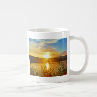 Taza De Café Atardecer en la montaña Lake Arrowhead