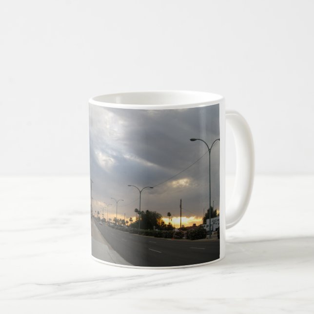 Taza De Café Atardecer en Mesa AZ (Anverso derecho)