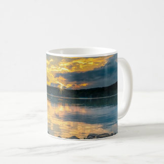 Taza De Café Atardecer en Monastery Beach, Carmel, California, 