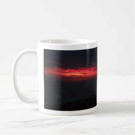 Taza De Café Atardecer espeluznante pero hermoso