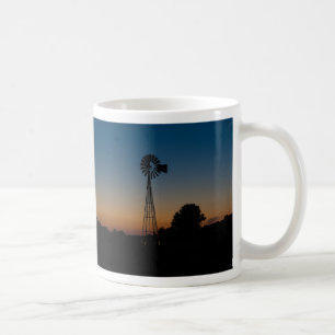 Taza de café Atardecer Molino de Viento Ozark