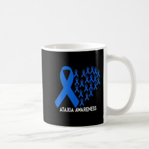 Taza De Café Ataxia Awareness cinta azul Gift T-Shirt31