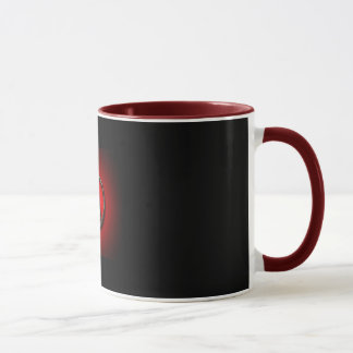 Taza de café atea del símbolo