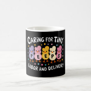 Taza De Café Atención a la enfermera de trabajo de parto y part