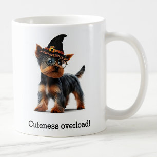 Taza De Café Atentado mago de yorkie mágico