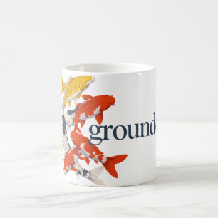 Taza De Café Aterrizado: Koi japonés, símbolo de estabilidad