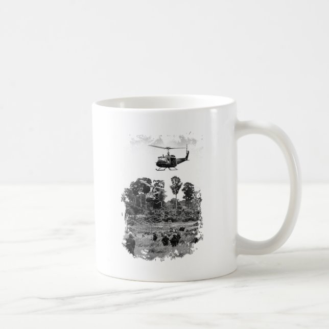 Taza De Café Aterrizaje de Vietnam Huey (Derecha)