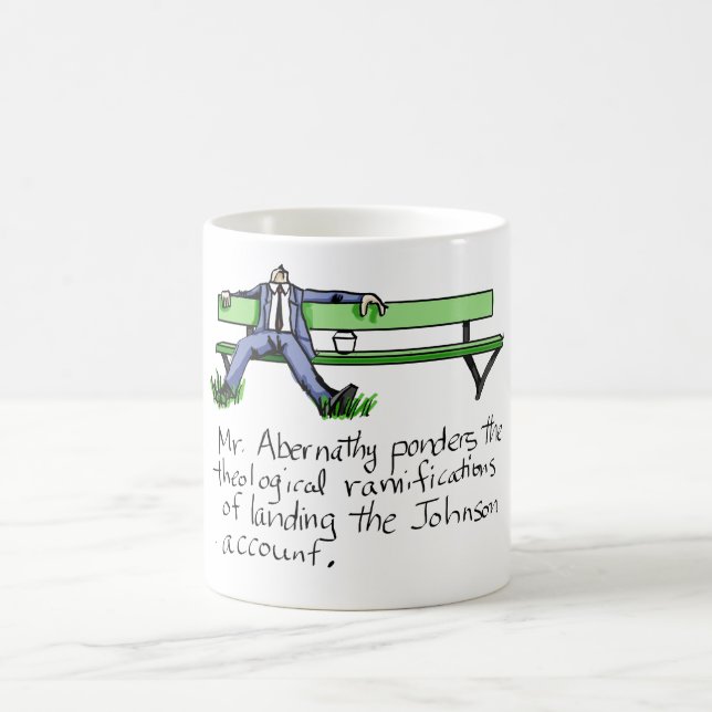 Taza De Café ¡Aterrizando la cuenta de Johnson - la taza! (Centro)