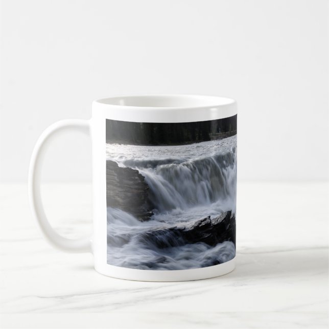 Taza De Café Athabasca Falls mug (Izquierda)