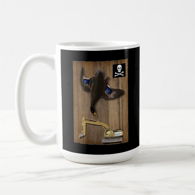 Taza De Café Athabasca Tar Sands Duck Mount (Izquierda)