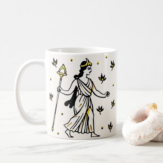 Taza De Café Athena Mug (Con donut)