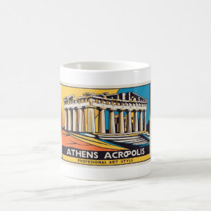 Taza De Café Athens Parthenon 1 Mug