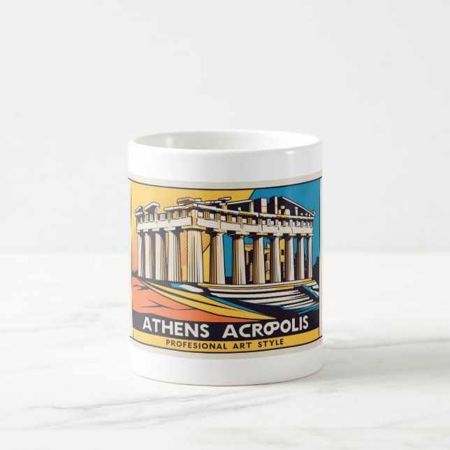 Taza De Café Athens Parthenon 1 Mug (Centro)