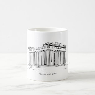 Taza De Café Athens Parthenon 2