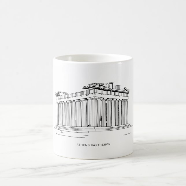 Taza De Café Athens Parthenon 2 (Centro)