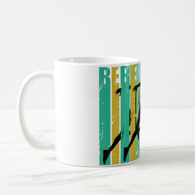 Taza De Café Athletics Sprinting Boys Running Runner Run Race (Izquierda)
