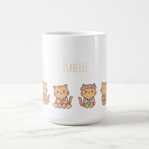 Taza De Café Atigrado Naranja Personalizado