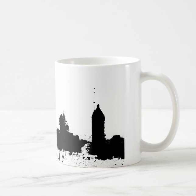 Taza De Café ATL puesto para su diseño de la ciudad (Derecha)