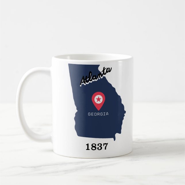 Taza De Café Atlanta coffee mug  (Izquierda)