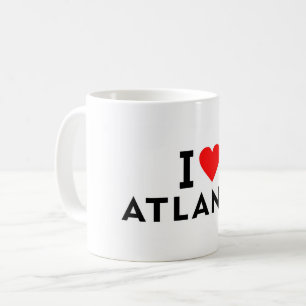 Taza De Café Atlanta Estados Unidos América EE. UU. ciudad del
