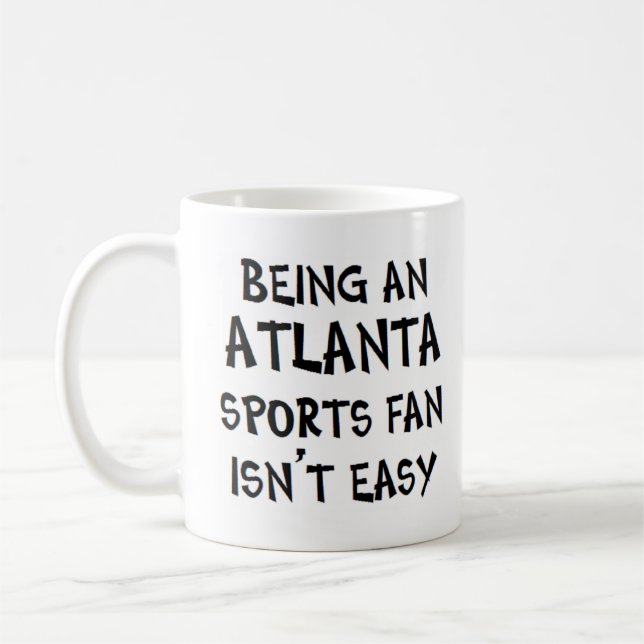 Taza De Café atlanta sports fan, being (Izquierda)