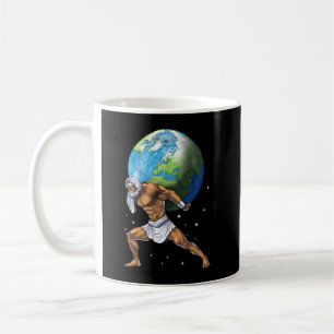 Taza De Café Atlas de Dios de la mitología griega