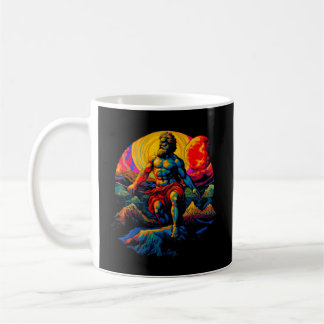 Taza De Café Atlas El dios del Titán Griego