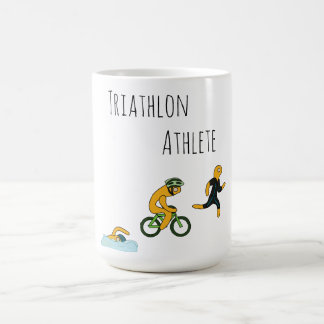 Taza De Café Atleta de triatlón