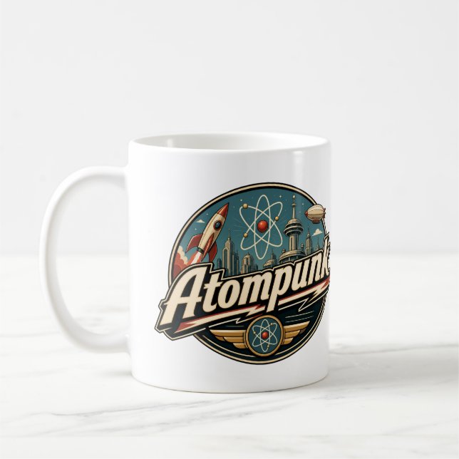 Taza De Café Atompunk (Izquierda)
