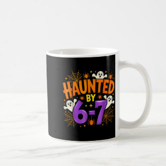 Taza De Café Atormentado por 67 meme divertido de seis siete So