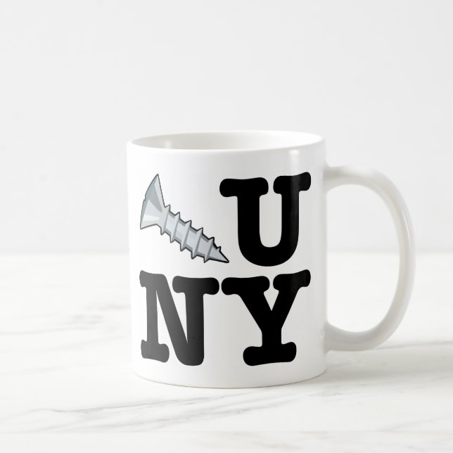 Taza De Café Atorníllele Nueva York (Derecha)