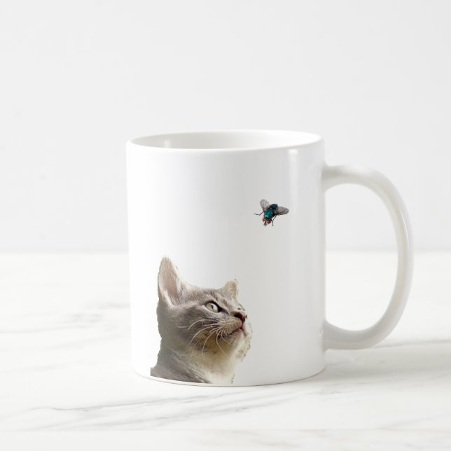 Taza De Café ¡Atrapa ese gato gatito! Coffee Mug (Derecha)